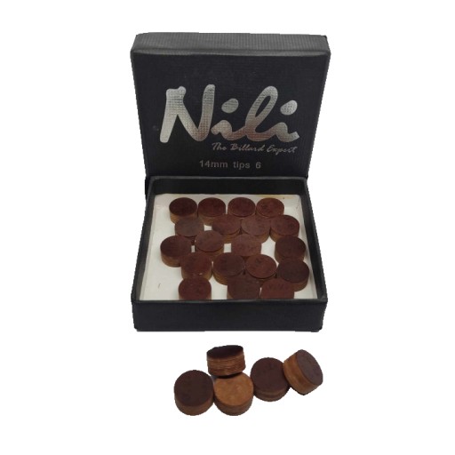 Hrot 14mm Nili Original lepený biliardový hrot