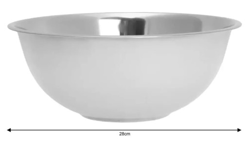 Nerezová kuchynská misa Kinghoff 28 cm