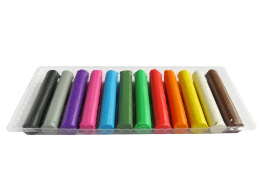 ŠKOLSKÉ GLITROVÉ PLASTYLINE 12 FARIEB