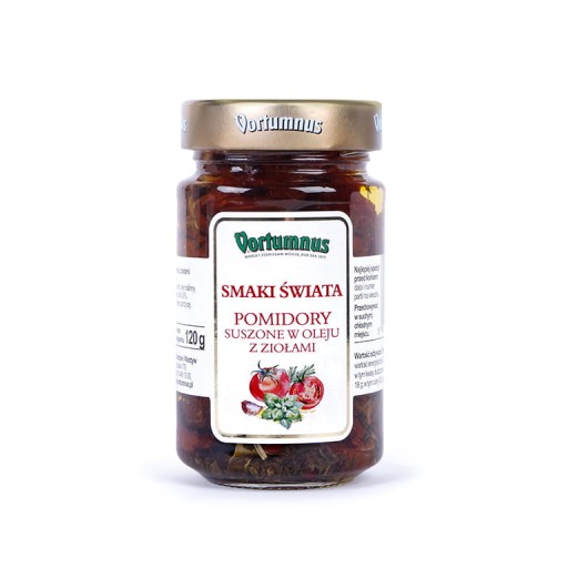 Vortumnus Sušené paradajky v oleji s bylinkami 220g
