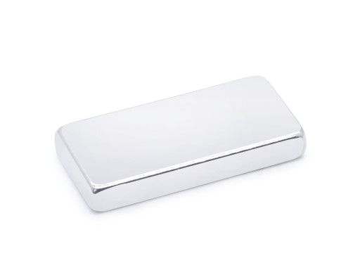 SILNÝ NEODYMIOVÝ MAGNET PLOCHÝ OBDŽNÍK 8X4X2MM 10 KS
