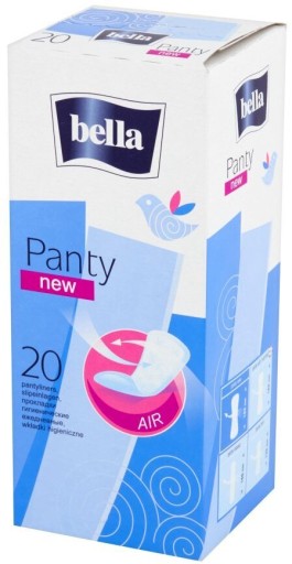 BELLA PANTY New Anatomické vložky 20 ks x 4