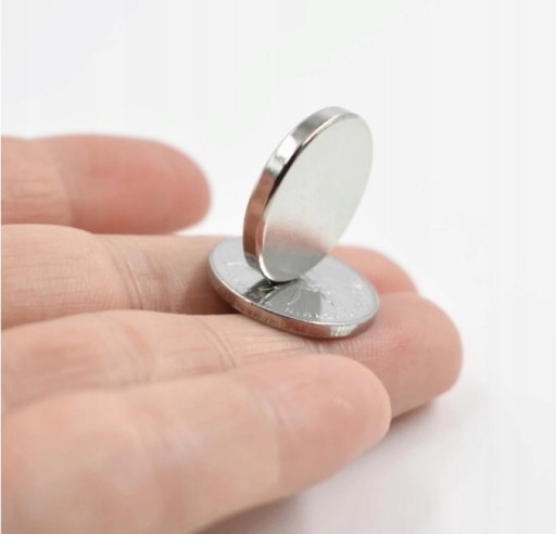 Guľatý neodýmový magnet 10x1,5 10ks, silný magnézium