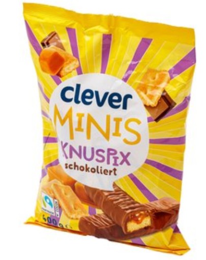 Tyčinky ala TWIX 400 G 18 kusov mini tyčiniek
