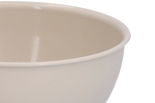 Miska na ovocný snack, 13 cm, plastové misky, béžová, 0,5 l
