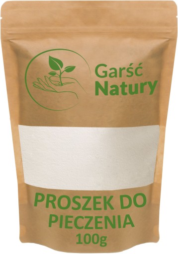 Prášok do pečiva na pečenie koláčov 100 g Prírodné BIO POĽSKO 0,1 kg