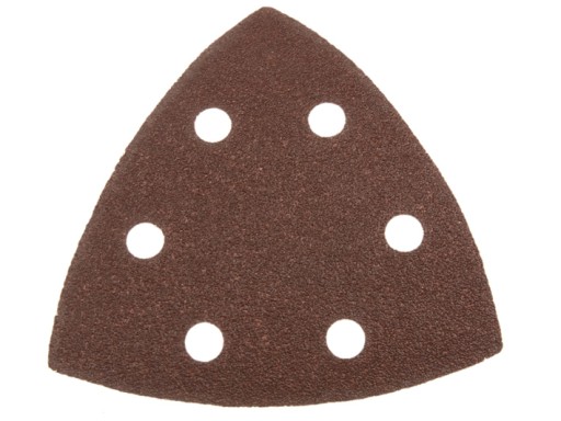 VELCRO BRÚSNY PAPIER TROJUHOLNÍK ŽEHLIČKA P180 5 KS