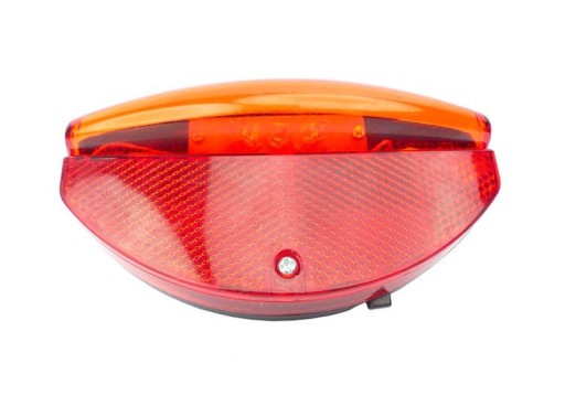 Lampa zadné LED svetlo na bicykel do kufra