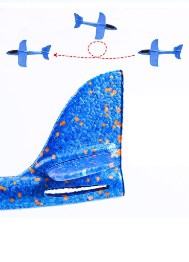 STYROPENOVÝ LIETADOVÝ KLUZÁK 47 CM SO SVIETIACI LED