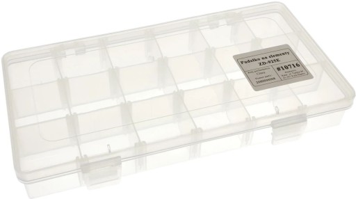 Organizér 18 priehradiek 235x115x34mm ZD-925E OR100