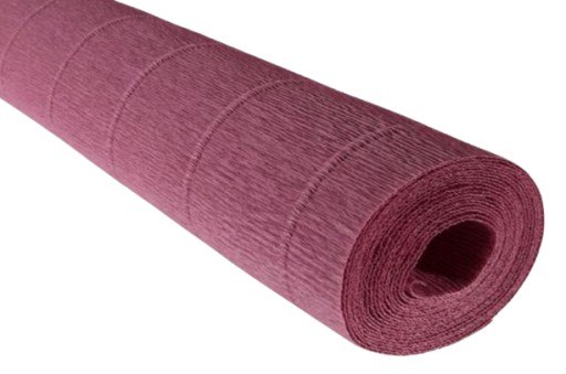 Krepový papier Taliansky krep 180 g hodvábny papier krčený č. 620 fialový dusk fialový