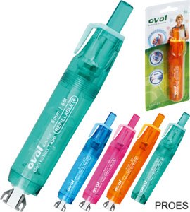 Korekčná páska + zadarmo náplň OVAL QJR-506 CLICK, biela