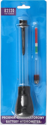 TESTER BATÉRIÍ, AREOMETER, HUSTOTER