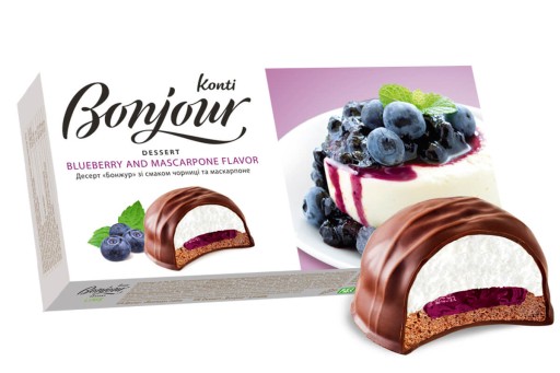 KONTI BONJOUR PRRALINE ČUČORICE S MASCARPONE 232g.