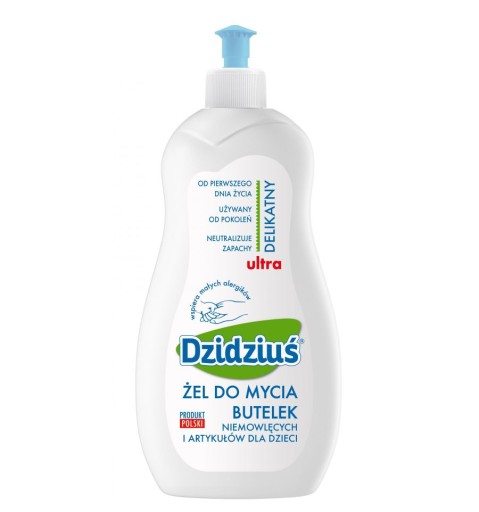 DZIDZIUŚ GÉL NA UMÝVANIE FĽAŠ A ART. PRE Bábätká