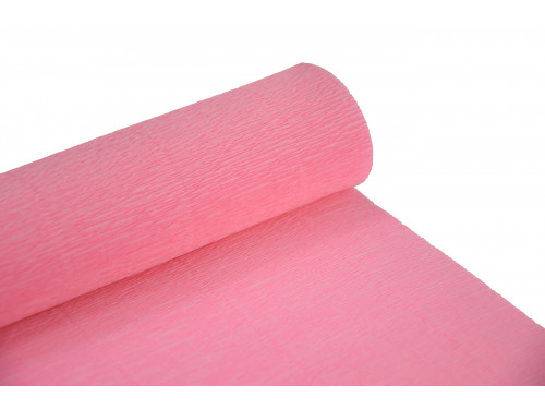 Krepový papier Taliansky krep 180 g krčený hodvábny papier č. 549 ružová ružová