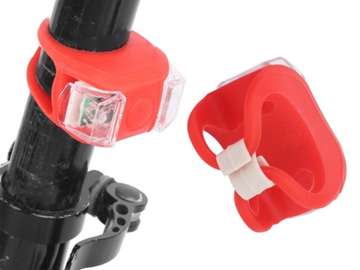 OSVETLENIE BICYKLA LED LAMPY PREDNÉ ZADNÉ 2 KS