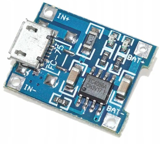 TP4056 LI-ION LI-POL NABÍJAČKA BATÉRIÍ 5V 1A Micro