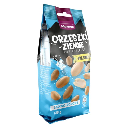 Moreso Pražené arašidy solené 140 g