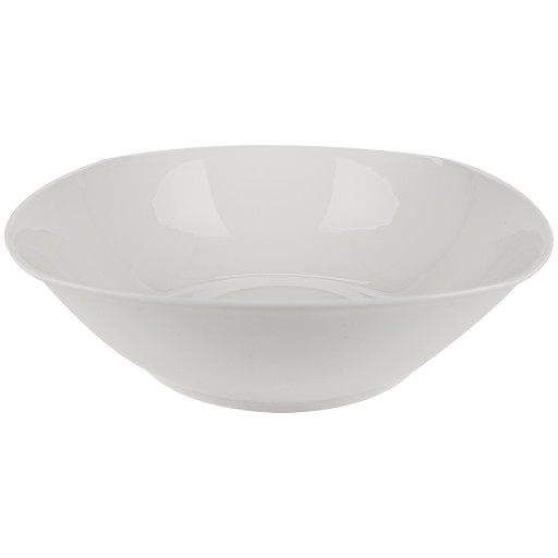 BIELA ŠALÁTOVÁ MISKA 23 CM PORCELÁNOVÁ ŠALÁTOVÁ MISKA ŠALÁTOVÁ MISKA