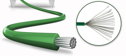 Ohraničujúci kábel pre automatickú kosačku 10 mB VYZOŽENÝ 3,4 mm