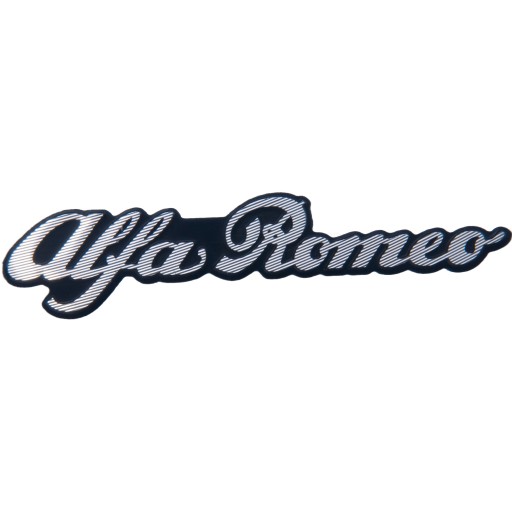 ZNAK ALFA ROMEO ODZNAK NÁVOD 50x12mm KOV