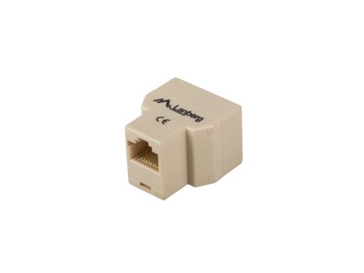 LANBERG RJ45 LAN rozbočovač AD-RJ45-2RJ45-OU