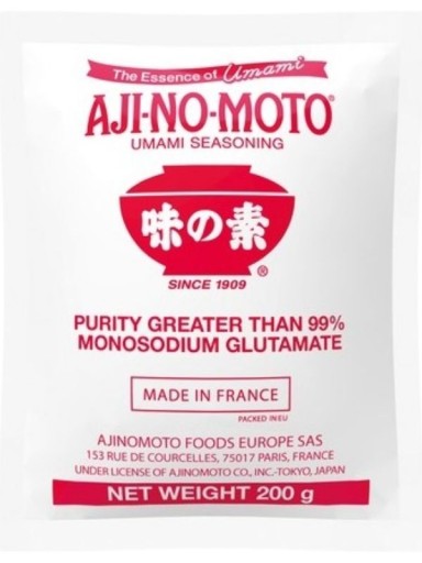 Glutamát monosodný zvýrazňovač ázijskej chuti MSG Umami korenie 200 g
