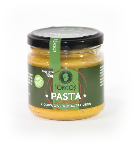 Pasta Iorgos Jalapeno s extra panenským olivovým olejom