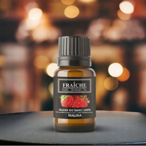 RASPBERRY olej, parafínová vôňa sviečky, 10ml