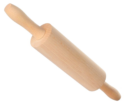 POĽSKÝ DREVENÝ VALEC NA CESTO PIZZU, POHYBLIVÝ 40