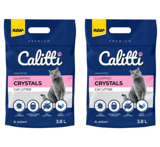 Silikón Calitti Clumping Crystals 3,8 l