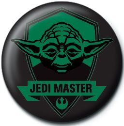 Star Wars Jedi Master - špendlík 2,5 cm