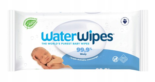 WaterWipes Vodné obrúsky pre deti 60 ks