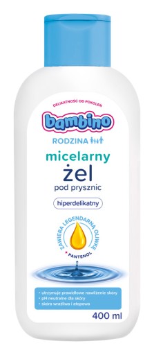 BAMBINO FAMILY micelárny sprchový gél 400 ml