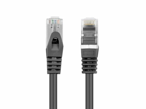 Lanberg Patchcord RJ45 kat.6 FTP kábel 0,5m Čierny