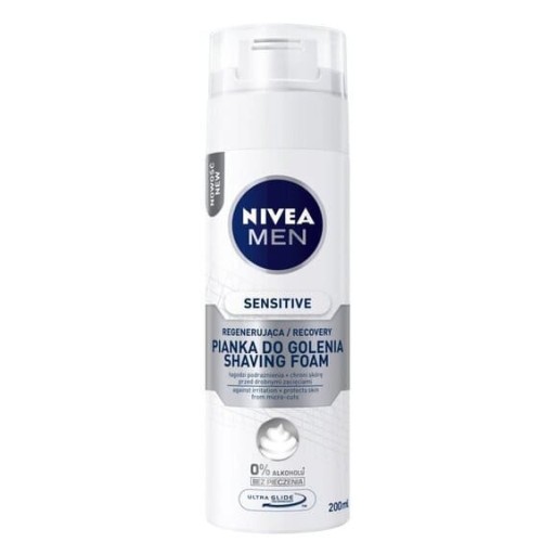 Nivea MEN Pena na holenie Sensitive 200 ml