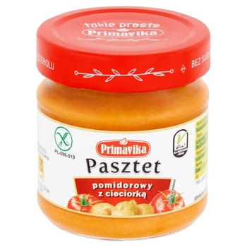 Paradajková paštéta s cícerom Primavika 160g
