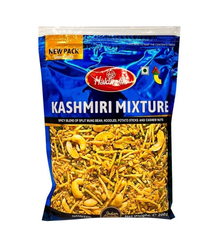 Indický snack Kašmírska zmes Haldirams 200g