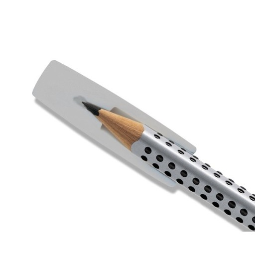 Trojhranná ceruzka GRIP 2001 Faber-Castell šedá H