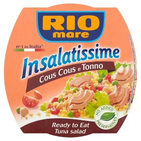 Rio Mare Insalatissime Cous Cous e Tonno Hotové jedlo so zeleninovým kuskusom a tuniakom