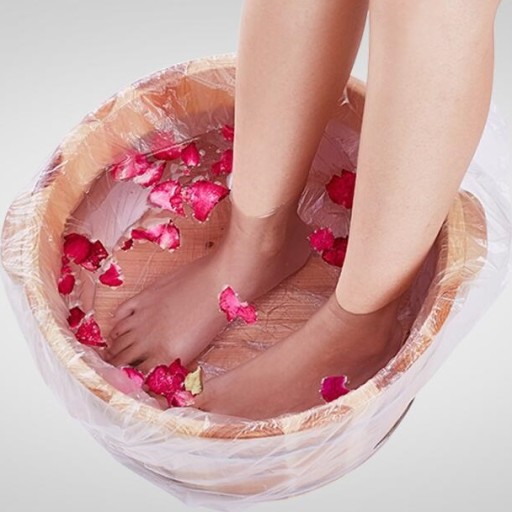 Plastové vrecká na pedikúru tašku HDPE 50x50 - 50 ks