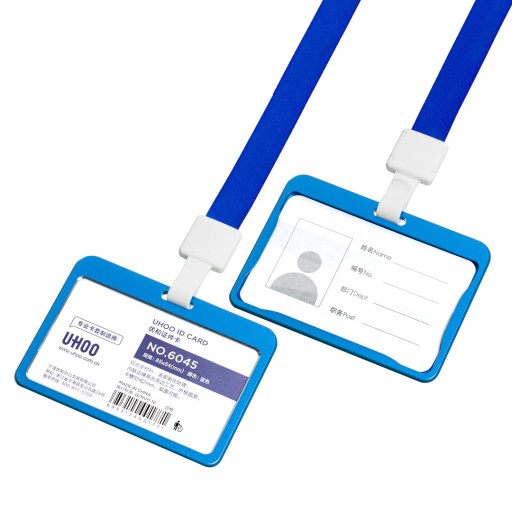 Horizontálne obojstranné puzdro na ID odznak 6045