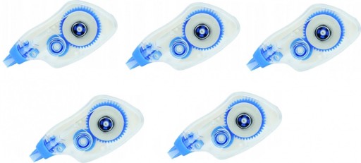 Tradičná KOREKČNÁ PÁSKA Mix farieb PERFEKTNÁ DO KANCELÁRIE 5 mm X 8 M Grand