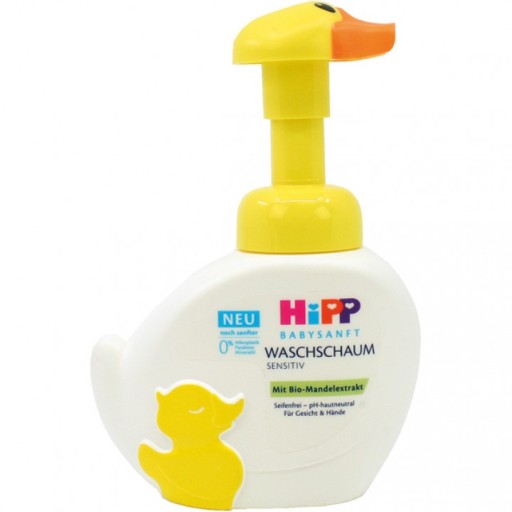 Hipp Baby Sanft penové umývanie na tvár a ruky 250 ml