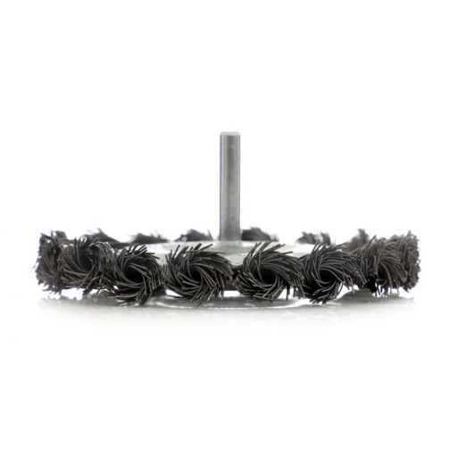 BRIDED KOTÚČOVÁ KEFA S STOPKOU M6 100 mm KD10988
