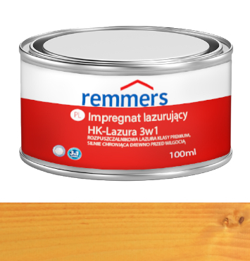 Remmers HK-Lasur impregnácia dreva 100ml Borovica