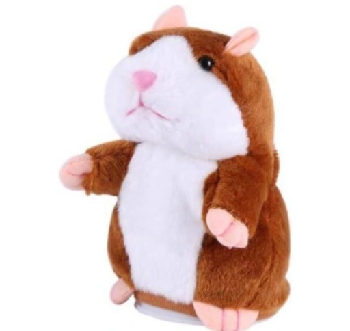 TALKING MOCCING HAMSTER maskot na batérie
