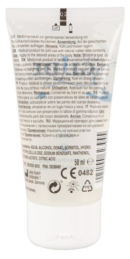 Gélový lubrikant na vodnej báze - bezpečný análny sex Just Glide Anal 50ml