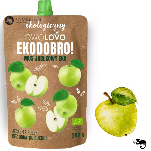 OWOLOVO OVOCNÁ MOUSE EKODOBRO mix príchutí MALINA VIŠŇA JABLKO MRKVOVÁ 4 ks